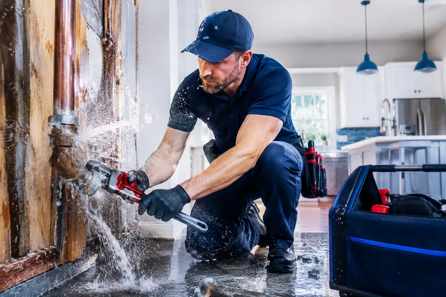 Local emergency pipe repair professionals in Helenville, WI